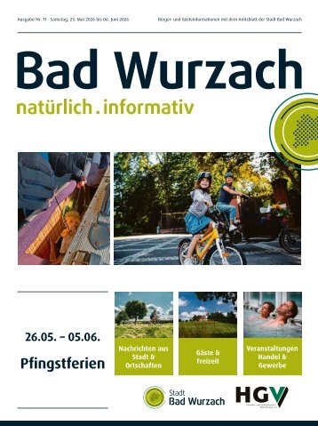 23.05.2026 Bürger- und Gästeinformation Bad Wurzach