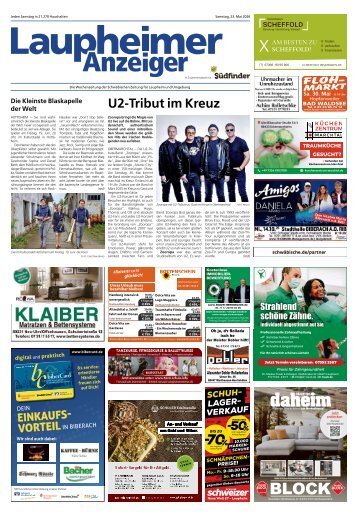 23.05.2026 Laupheimer Anzeiger
