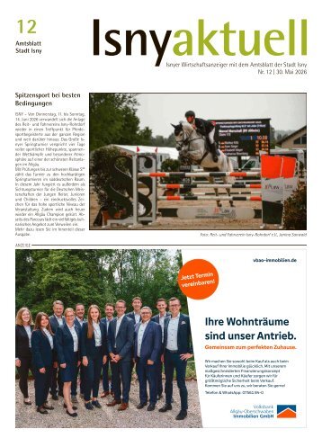 30.05.2026 Isny aktuell