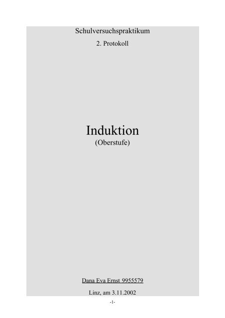 Induktion