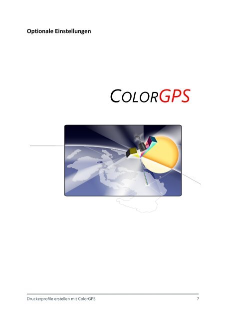 Druckerprofile erstellen mit ColorGPS