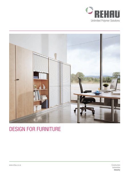 Rehau Polymer - Design For Furniture - Specifile on-line