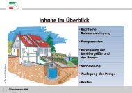 Inhalte im Überblick - Klimadorf Dingden