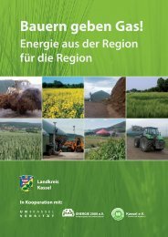 Bauern geben Gas - Broschuere - Landkreis Kassel