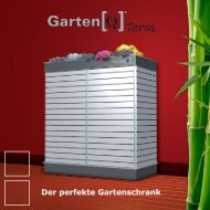 Der perfekte Gartenschrank - Garten[Q]