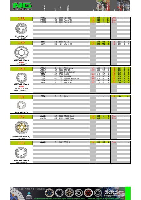 Impresiˇn de fax de pßgina completa - NG Brake Disc