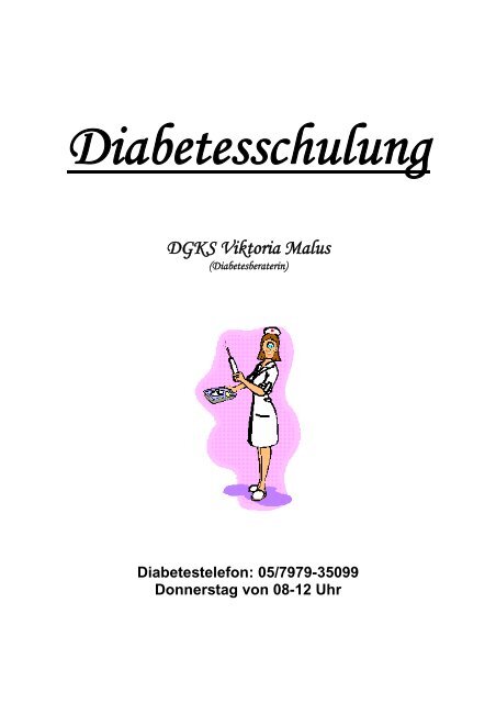 Diabetesschulung DGKS Viktoria Malus - Burgenländische ...