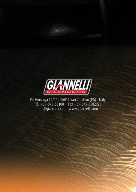 yamaha - Giannelli silencers S.p.A.