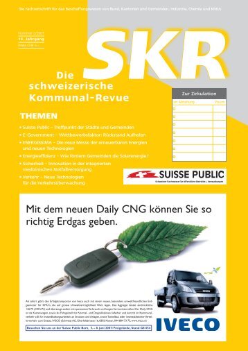 Die schweizerische Kommunal-Revue - fachpresse.com