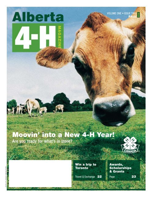 Alberta 4-H Magazine - Agriculture and Rural Development