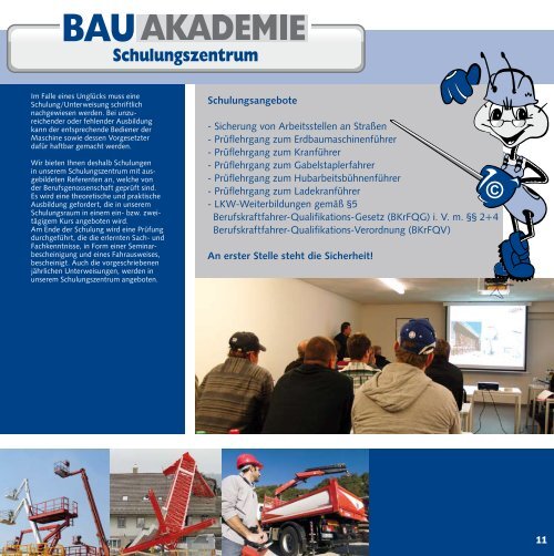 weitere info... - Odenwälder Baumaschinen Gruppe