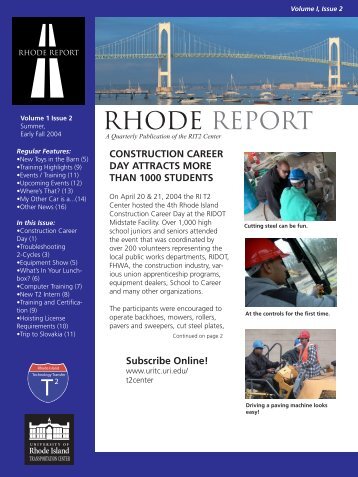 RHODE REPORT T2