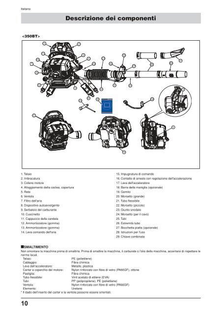 OM, 130 BT, 350 BT, 370 BTS, 380 BTS, 2010-01 - Husqvarna