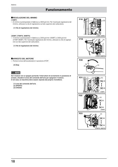 OM, 130 BT, 350 BT, 370 BTS, 380 BTS, 2010-01 - Husqvarna