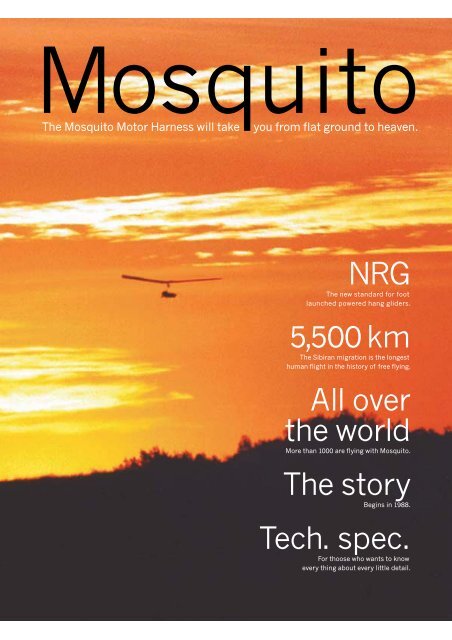 NRG 5,500 km All over the world The story Tech. spec.