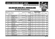 ADAC-ENDURO-CUP 2005 - ADAC Berlin-Brandenburg eV ...