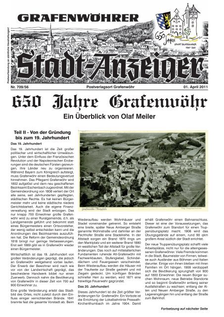 650 Jahre Grafenwöhr