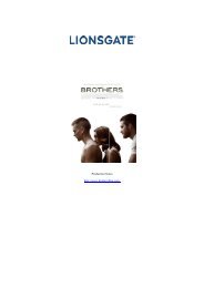 Production Notes http://www.brothersfilm.com/