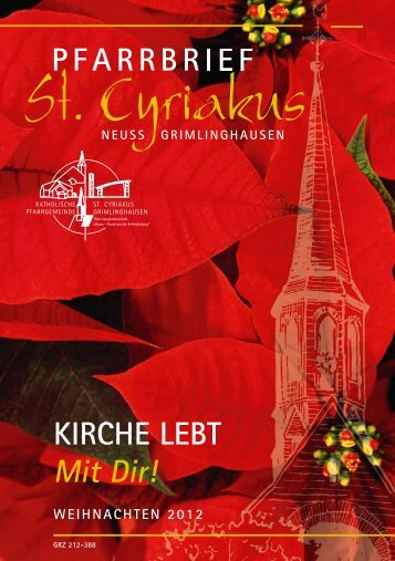 KIRCHE LEBT Mit Dir! WEIHNACHTEN 2012 - erftmuendung.de