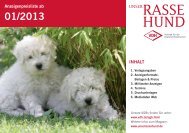 Download der Mediadaten und Preise - Unser Rassehund