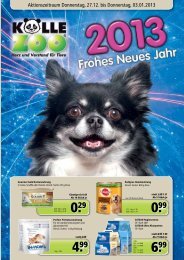 Expertentipp - Kölle-Zoo GmbH