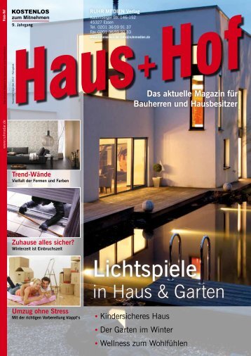 Aktuelle Ausgabe Haus+Hof zum Download - RUHR MEDIEN ...