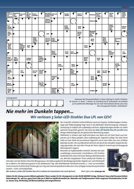 Aktuelle Ausgabe Haus+Hof zum Download - RUHR MEDIEN ...