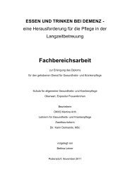 Fachbereichsarbeit