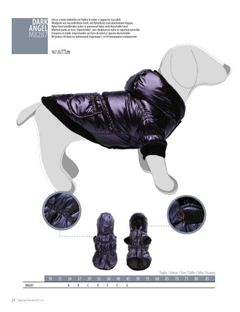 DOG COAT COLLECTION 2011/12