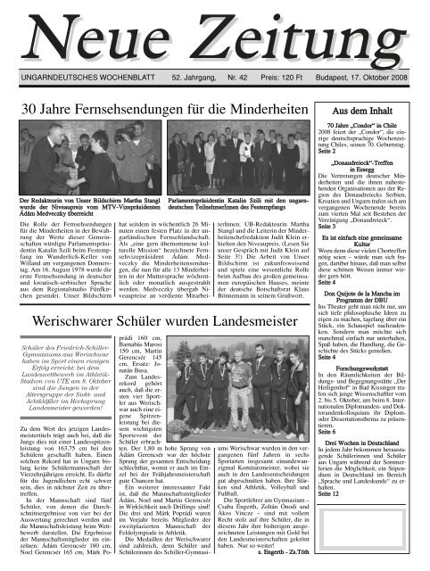 NZg_42-2008 - Neue Zeitung