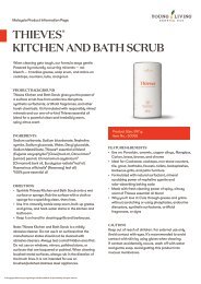 Thieves Kitchen and Bath Scrub PIP