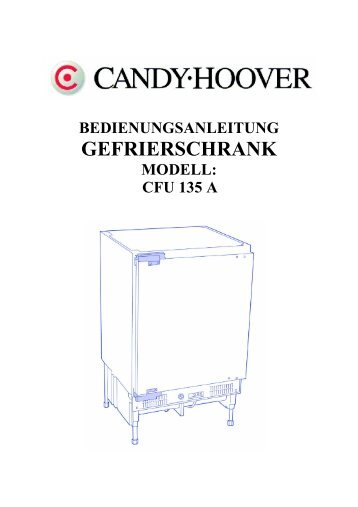 GEFRIERSCHRANK - Candy