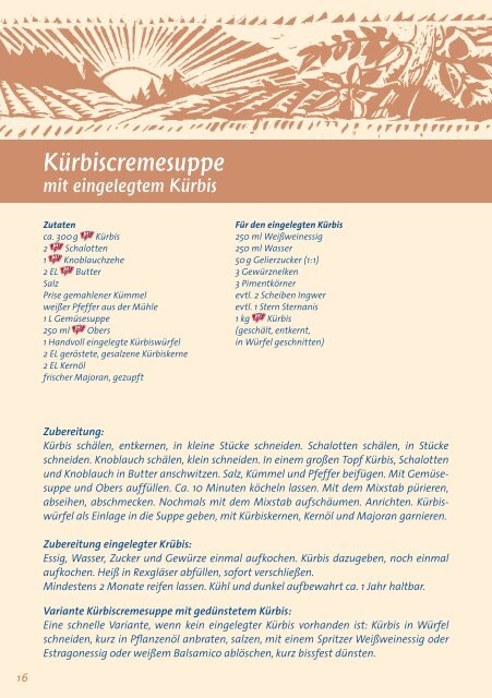 Österreich vegetarisches Rezeptheft - Ja! Natürlich