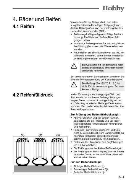 PDF; 4,85 MB - Hobby Caravan