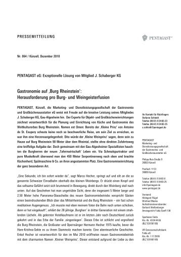 Burg Rheinstein': Herausforderung pro Burg- und Weingeisterfusion