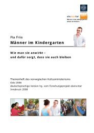 Männer im Kindergarten Wie man sie anwirbt – und ... - Gender Loops