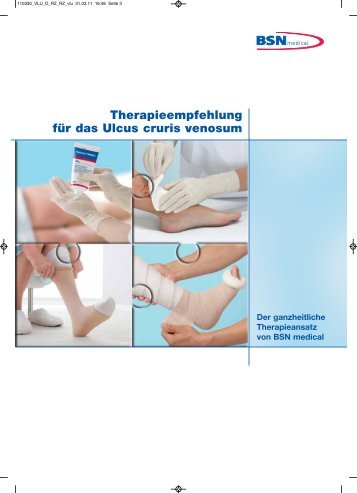 Therapieempfehlung für das Ulcus cruris venosum - bei BSN medical