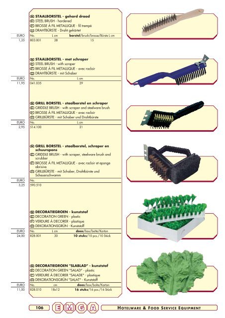 Emga Catalogus - Hofland Grootkeuken BV