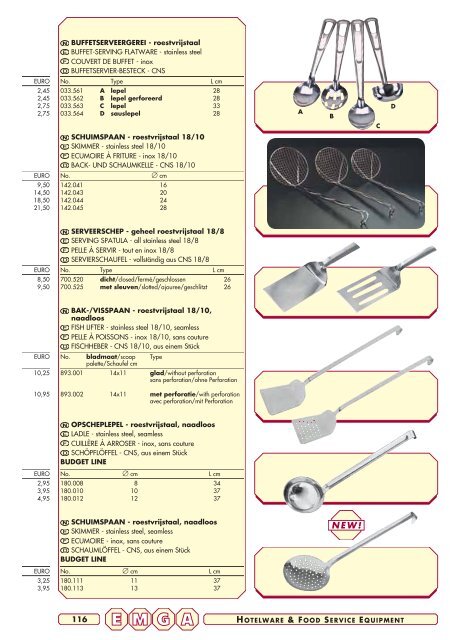 Emga Catalogus - Hofland Grootkeuken BV