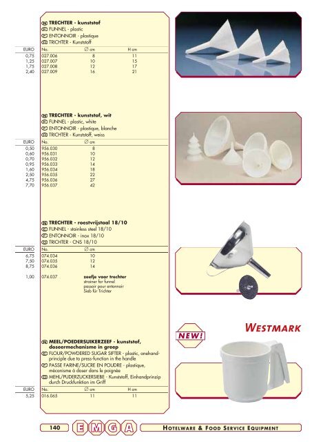 Emga Catalogus - Hofland Grootkeuken BV