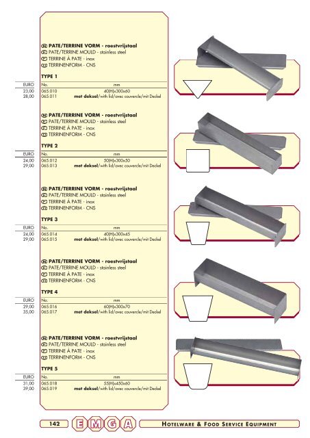 Emga Catalogus - Hofland Grootkeuken BV