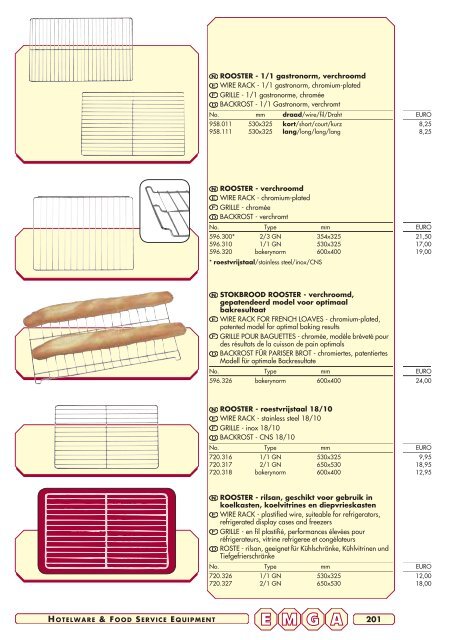 Emga Catalogus - Hofland Grootkeuken BV