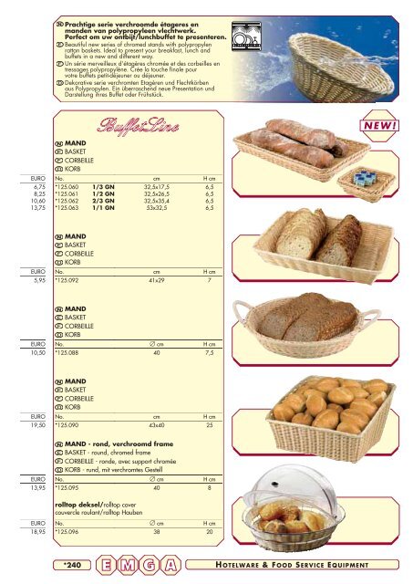 Emga Catalogus - Hofland Grootkeuken BV