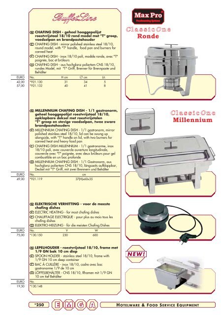 Emga Catalogus - Hofland Grootkeuken BV