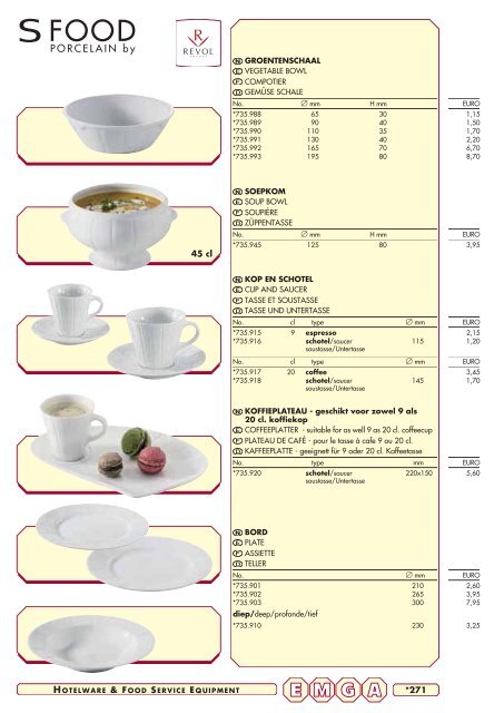 Emga Catalogus - Hofland Grootkeuken BV