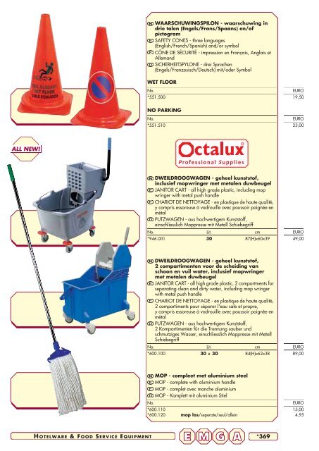 Emga Catalogus - Hofland Grootkeuken BV