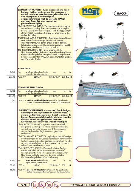 Emga Catalogus - Hofland Grootkeuken BV