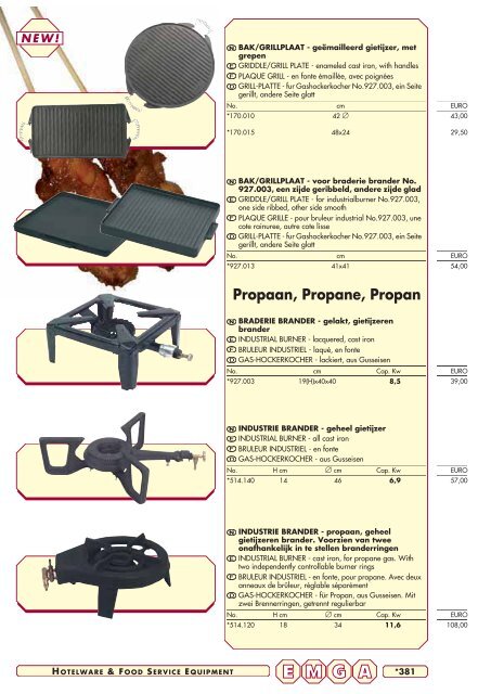 Emga Catalogus - Hofland Grootkeuken BV