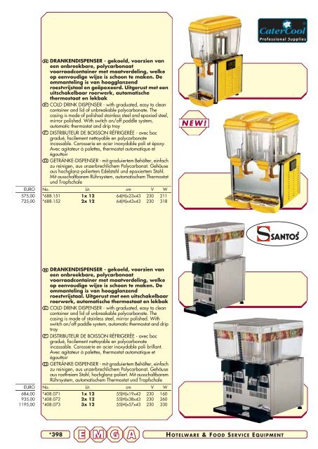 Emga Catalogus - Hofland Grootkeuken BV