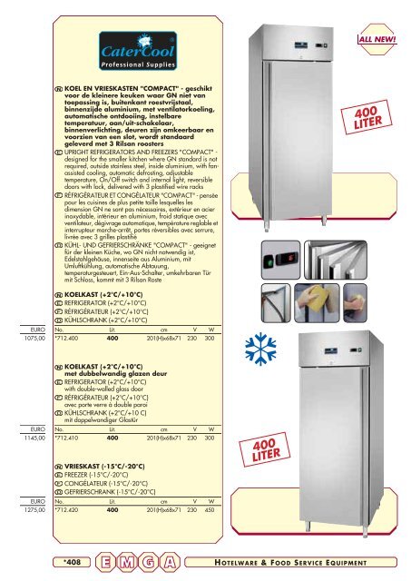 Emga Catalogus - Hofland Grootkeuken BV